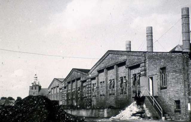 Historisches Foto des letzten Siedehauses der Saline Lüneburg